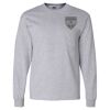 Ultra Cotton Long Sleeve T-Shirt with a Pocket Thumbnail